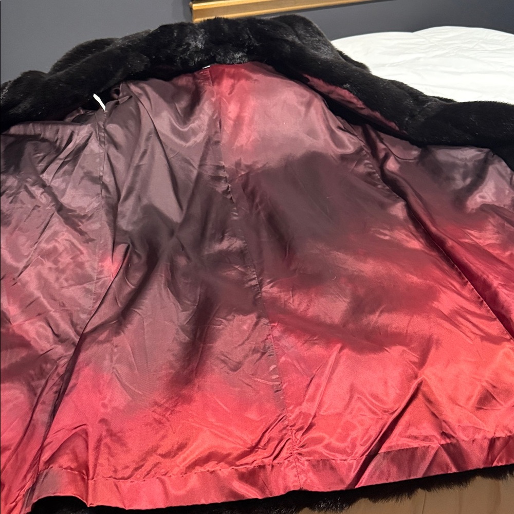 Source Unknown Dark Brown Teddy Jacket - image 4